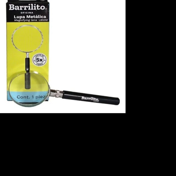 LUPA CARO MET. DIAM. 50MM. 5X BARRILITO LB50M E.12 24